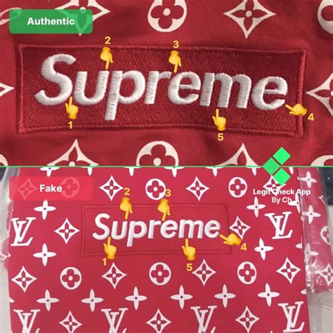 supreme lv tee legit check|how to spot a supreme.